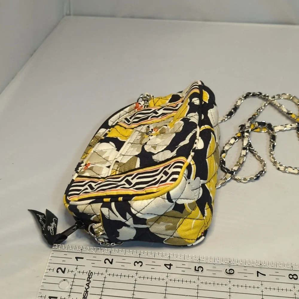 Vera Bradley Mini Chain Crossbody Purse Bag Dogwood Pattern